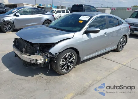 2016 Honda Civic Ex-T from USA, damaged, VIN 19XFC1F3XGE013560